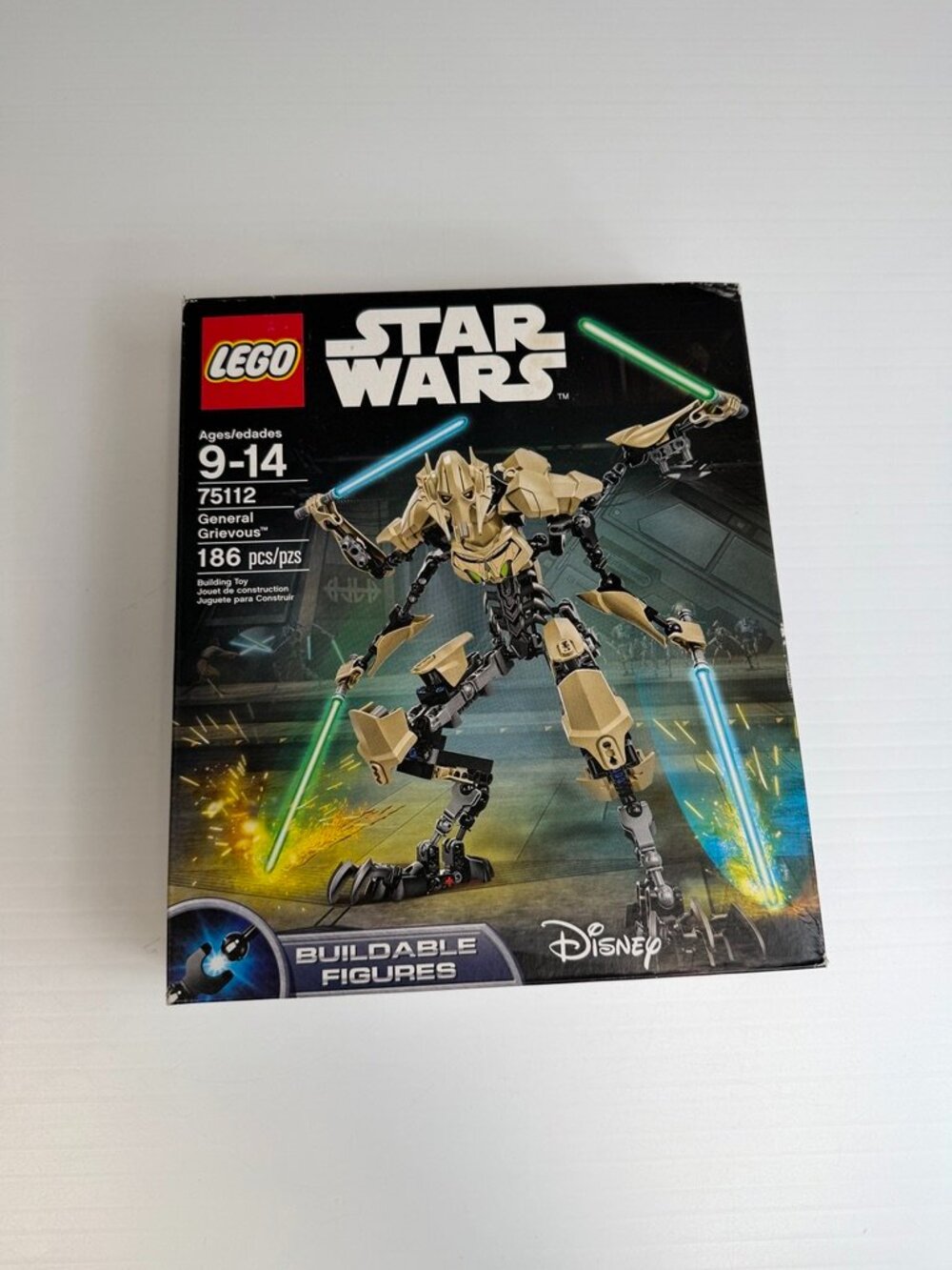General Grievous 75112 Star Wars 186 Pcs Buildable Figures Toy Collect Party Ni